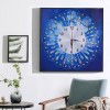 DIY Special Shaped Diamond Painting Novelty Flower Wall Clock Crafts Decor