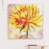 Golden Flower - Full Round Diamond Painting